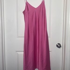 Pink Slip Dress